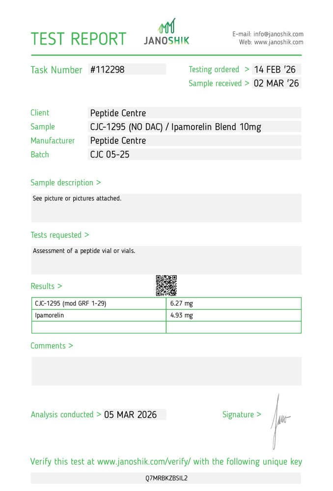 CJC-1295 NO DAC (5mg)
