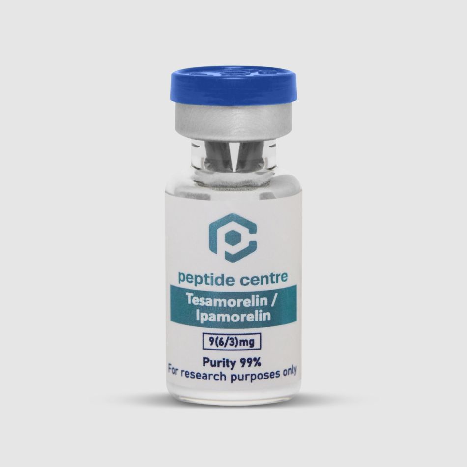 tesamorelin ipamorelin blend 9mg peptide vial australia sterile research compound