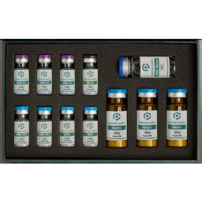 cosmetic peptide bundle australia ghk cu bpc157 kpv ss31 sterile research vials