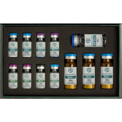 longevity peptide bundle australia nad epithalon mots c ss31 cjc ipamorelin sterile research vials