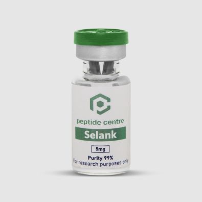 Selank peptide vial – high-purity research peptide formulated for studies involving neurological, cognitive, and behavioural pathways | Peptide Centre Australia