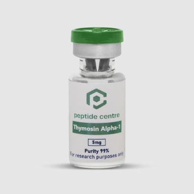 Thymosin Alpha-1 peptide vial – immune modulating peptide for T-cell activation, cytokine balance, and cellular research | Peptide Centre Australia
